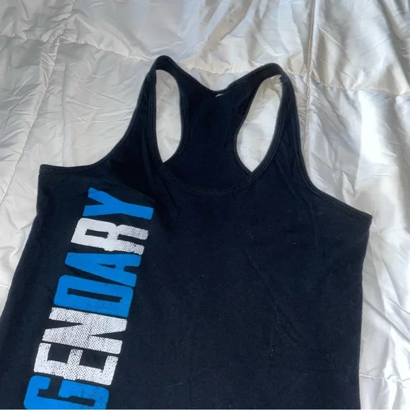 Legendary Leg Day Tank The Fitness Tee Co - Picture 2 of 5